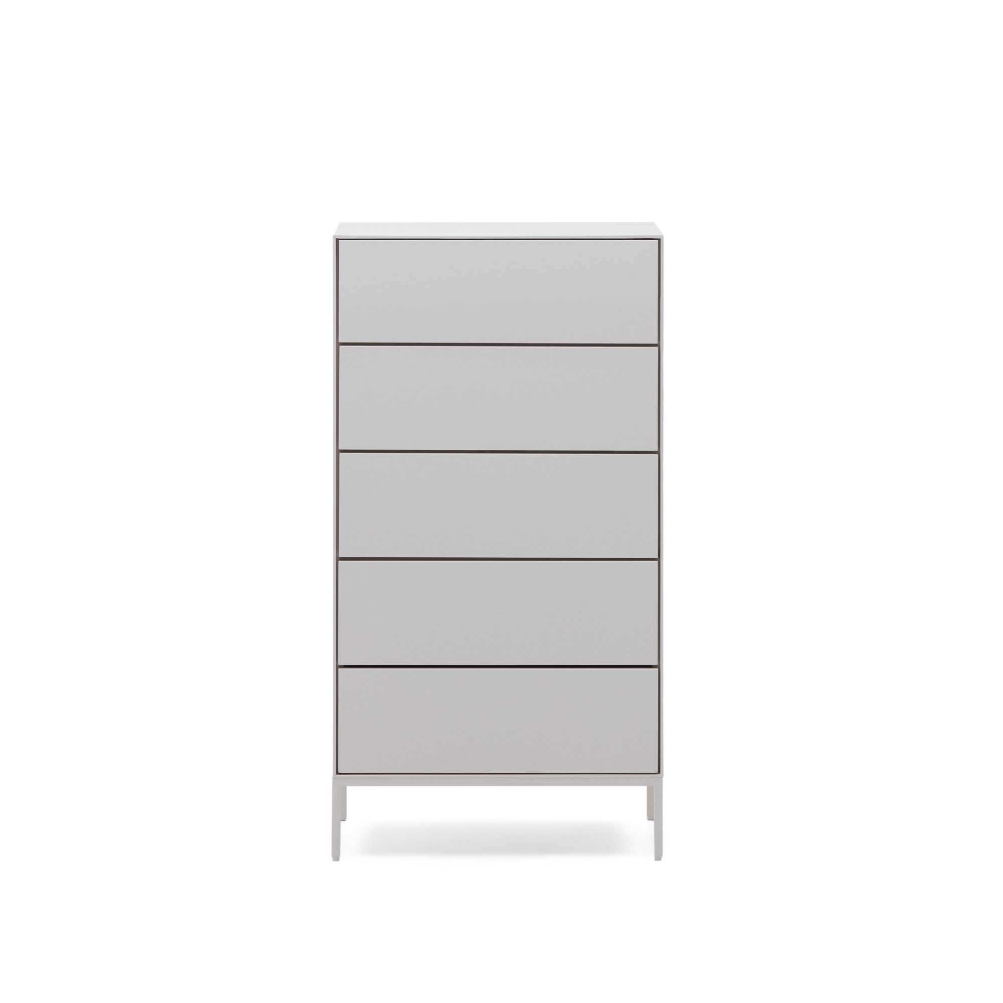 Vedrana Комод с 5 ящиками белый лак 60 x 114 см La Forma (ex Julia Grup)