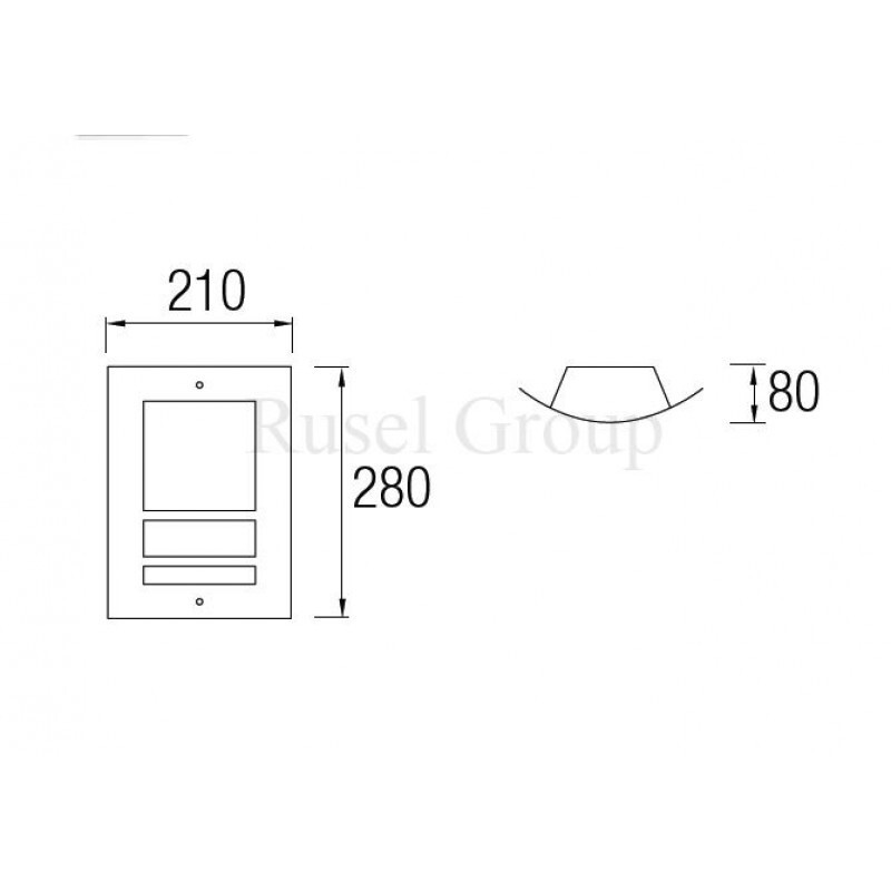 Уличный светильник Leds C4 AJAX