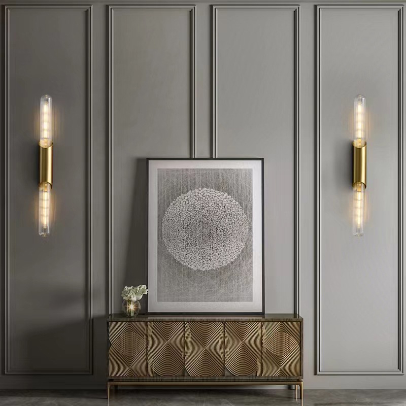 Настенный светильник LEINO B WALL Brass by ImperiumLoft