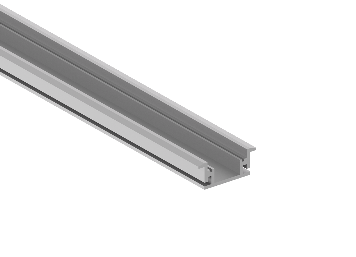 Врезной алюминиевый профиль пол Donolux DN18509Alu