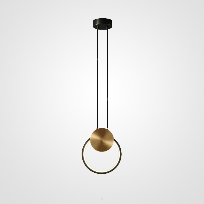 Подвесной светильник WOLKE D40 Brass by ImperiumLoft