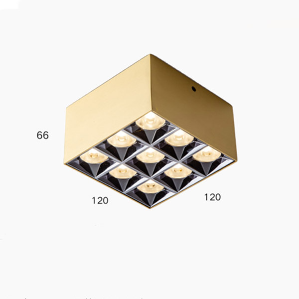 Точечный светильник CUP L12 Brass 3000К by ImperiumLoft