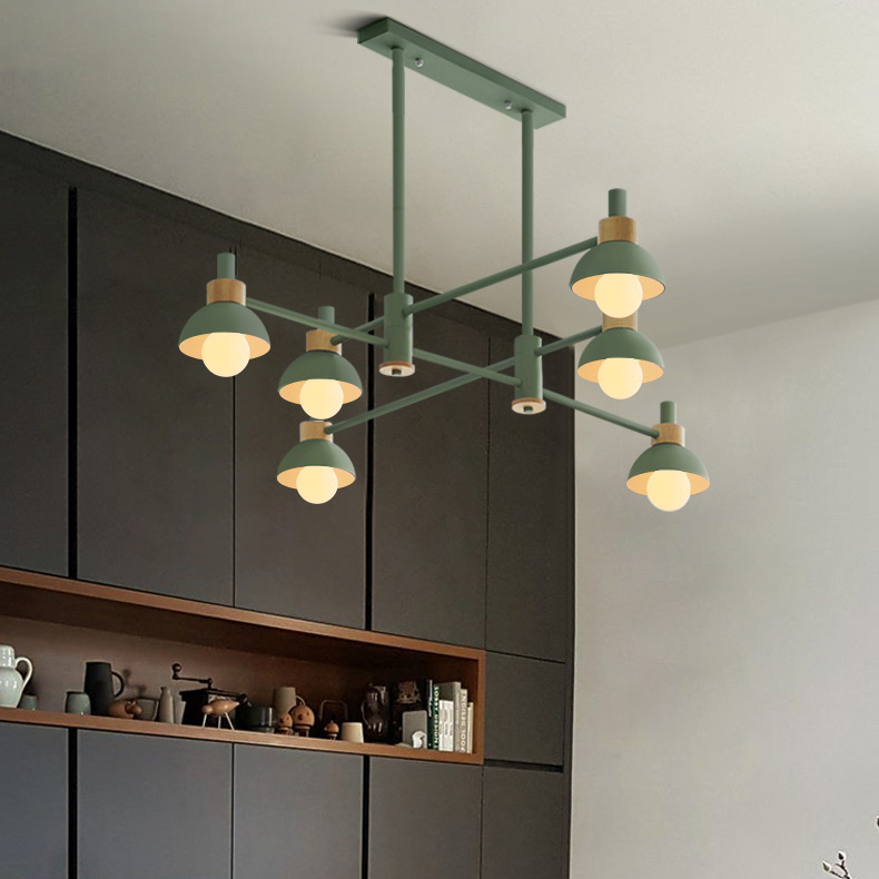 Подвесной реечный светильник FANTA LONG Pink by ImperiumLoft