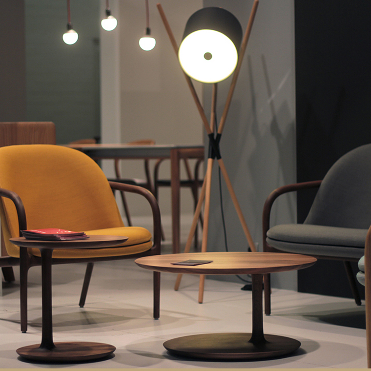 Торшер SHIFT LAMP Light Brown Black by ImperiumLoft