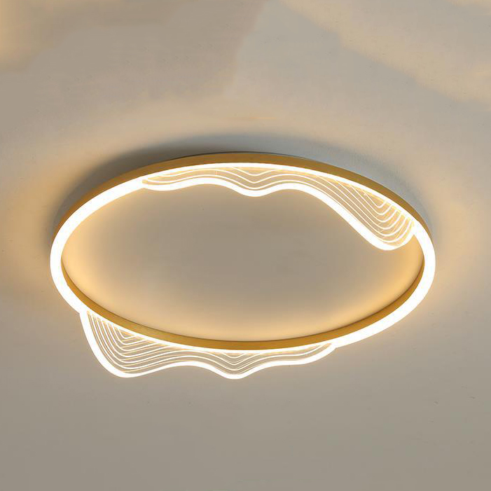 Потолочный светильник IZELIN D40 Brass by ImperiumLoft