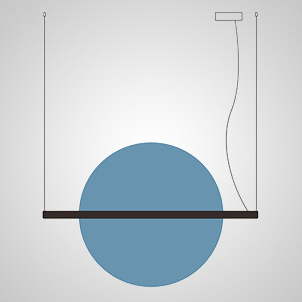 Подвесной светильник LIBERTY L110 Green by ImperiumLoft
