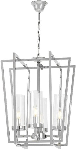 Подвесная люстра Lumina Deco LDP 1246-4 CHR