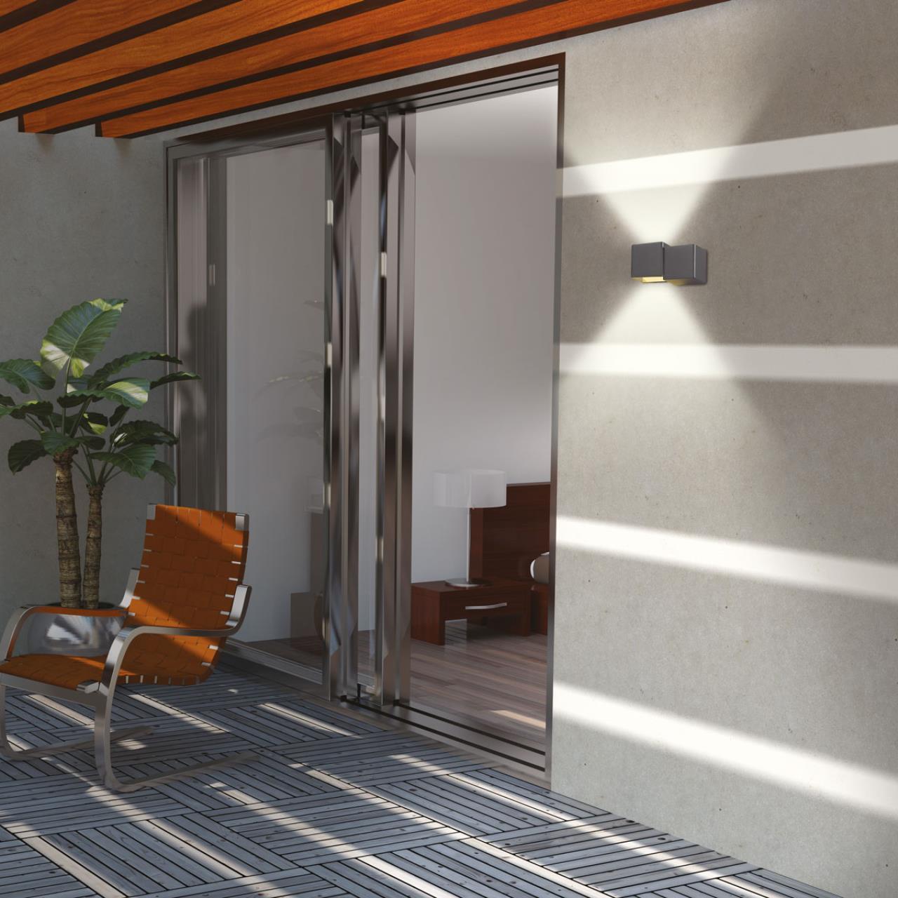 Ландшафтный светодиодный настенный светильник Novotech 357400