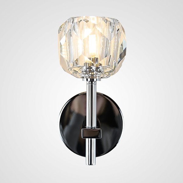Бра Boule de Cristal Single Sconce Chrome by ImperiumLoft