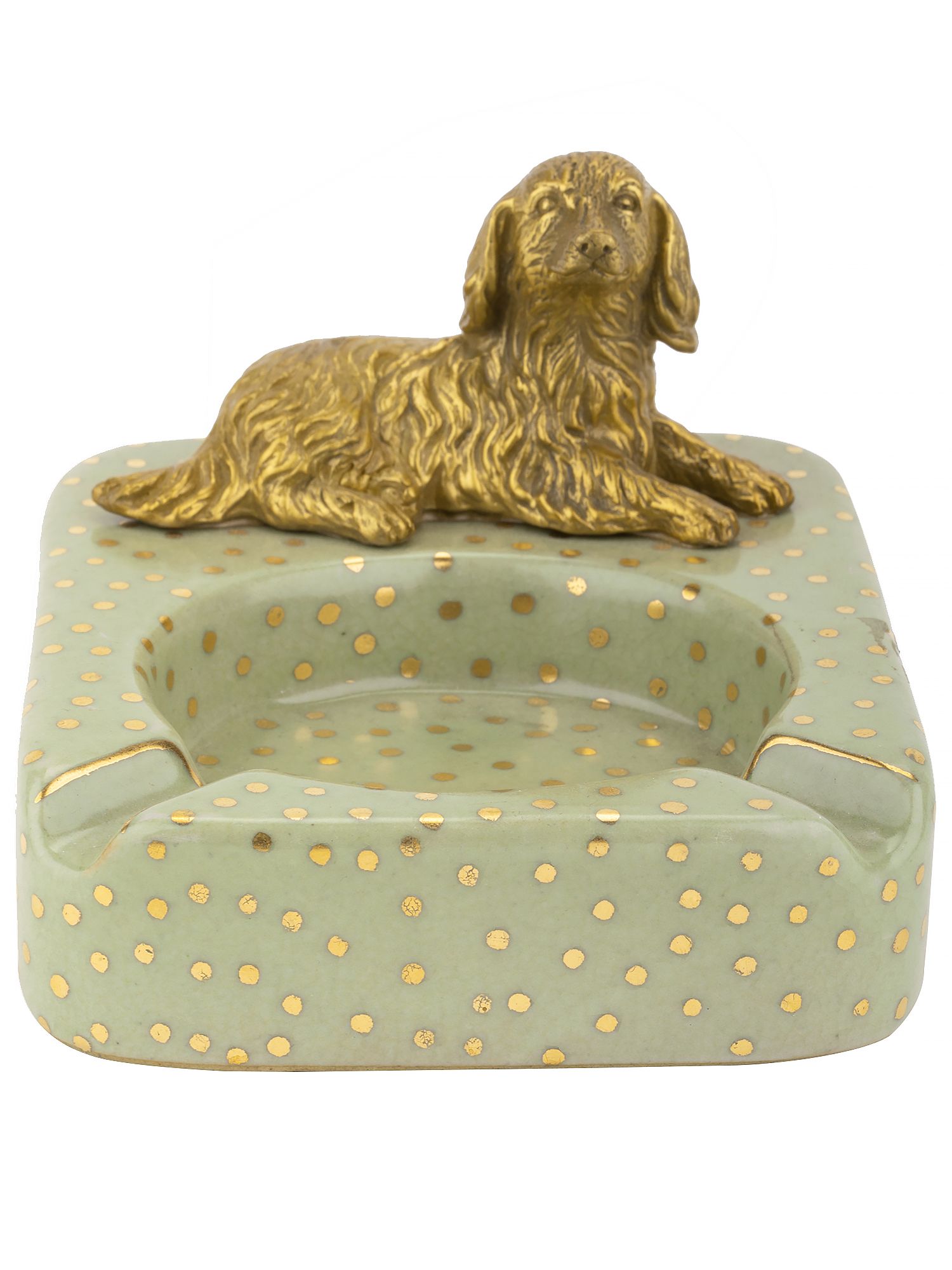 Пепельница с собачкой Glasar 31G2265/B1297HC/HLG1921