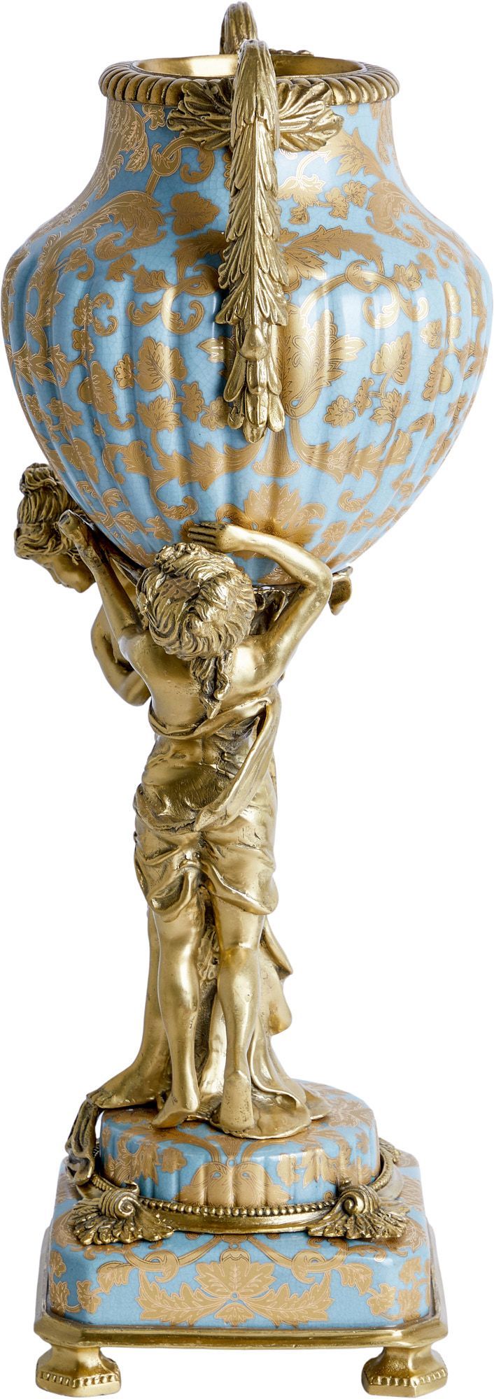 Ваза с девушками Glasar 31G0817/A623C/NB4199