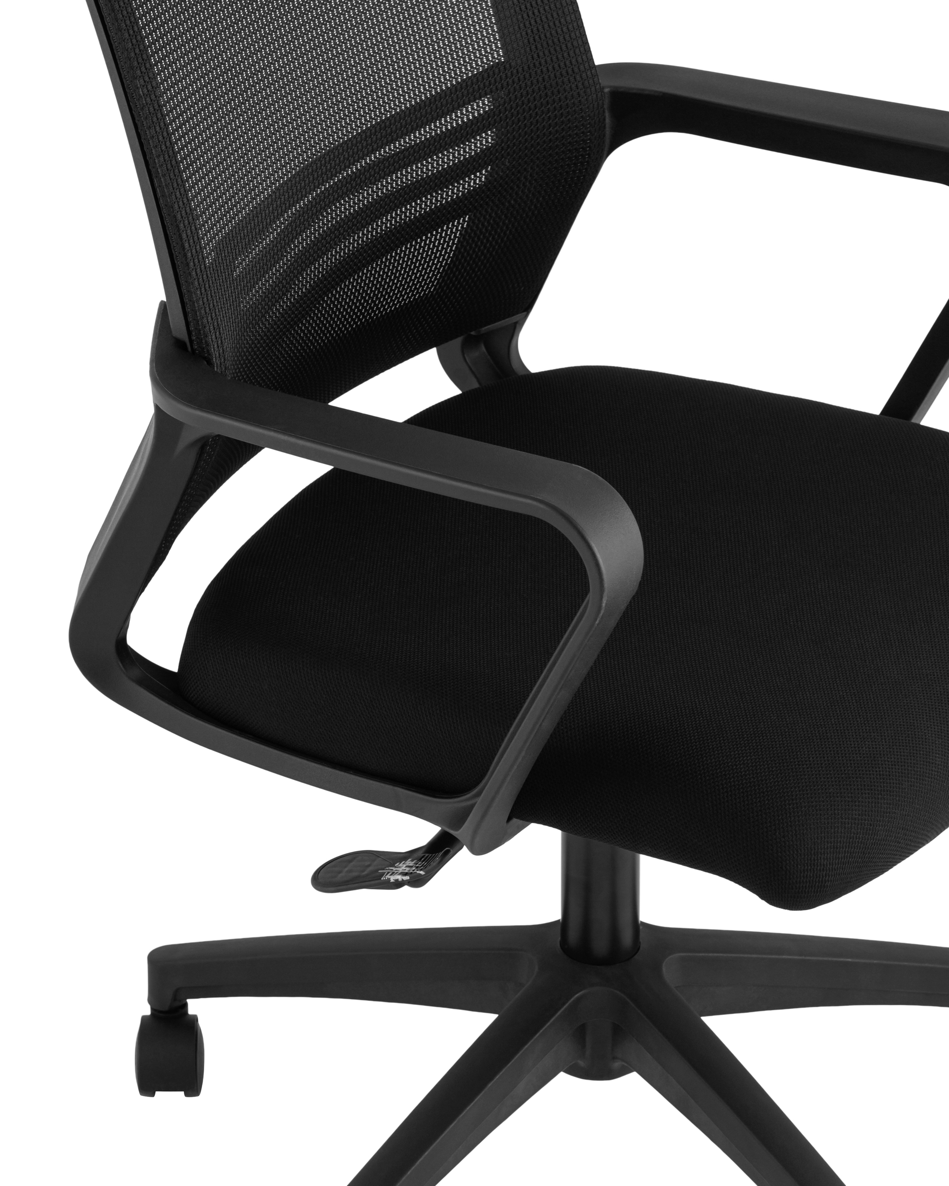 Кресло офисное TopChairs Simplex черный Stool Group