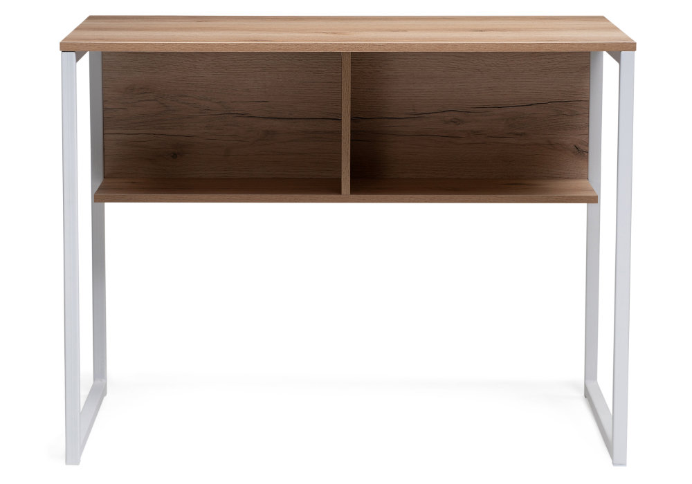 Стол Woodville Клер Лофт дуб делано светлый / матовый белый 489685