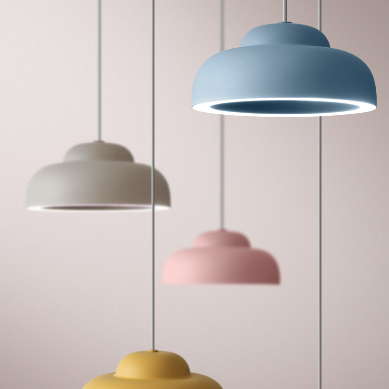 Подвесной светильник CONTOUR B D32 Blue by ImperiumLoft