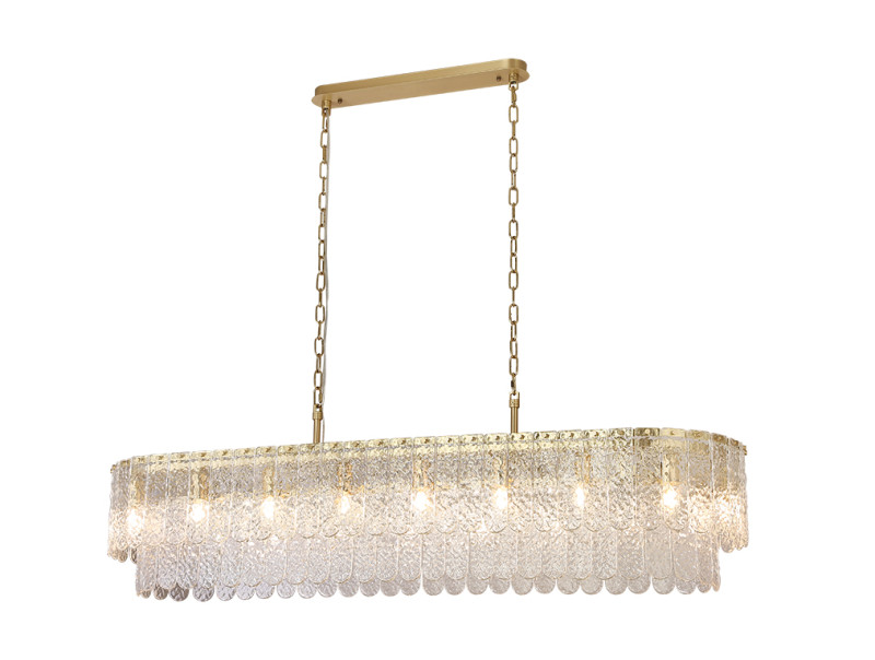 Подвесная люстра Newport 8370/140 C oval brass