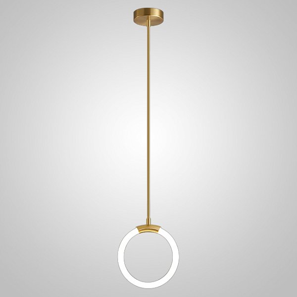 Потолочный светильник NILS D20 Brass by ImperiumLoft
