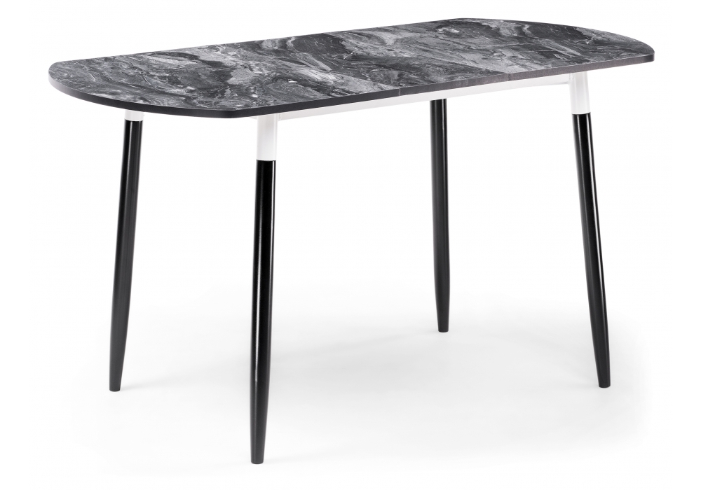 Стол деревянный Woodville раскладной Гуанг гранит темный / черны 459641