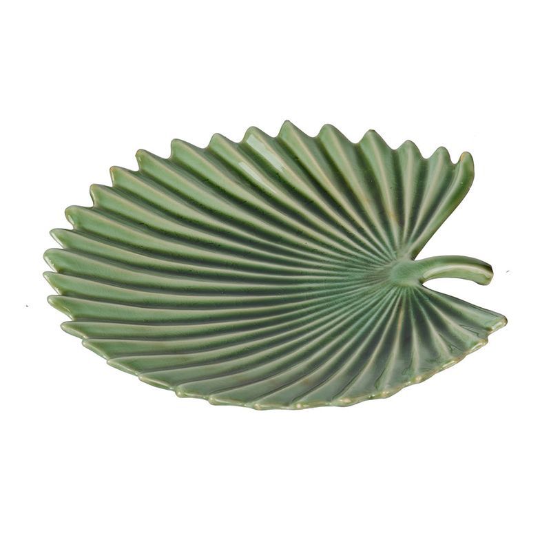 Блюдо декоративное Лист Glasar 2084