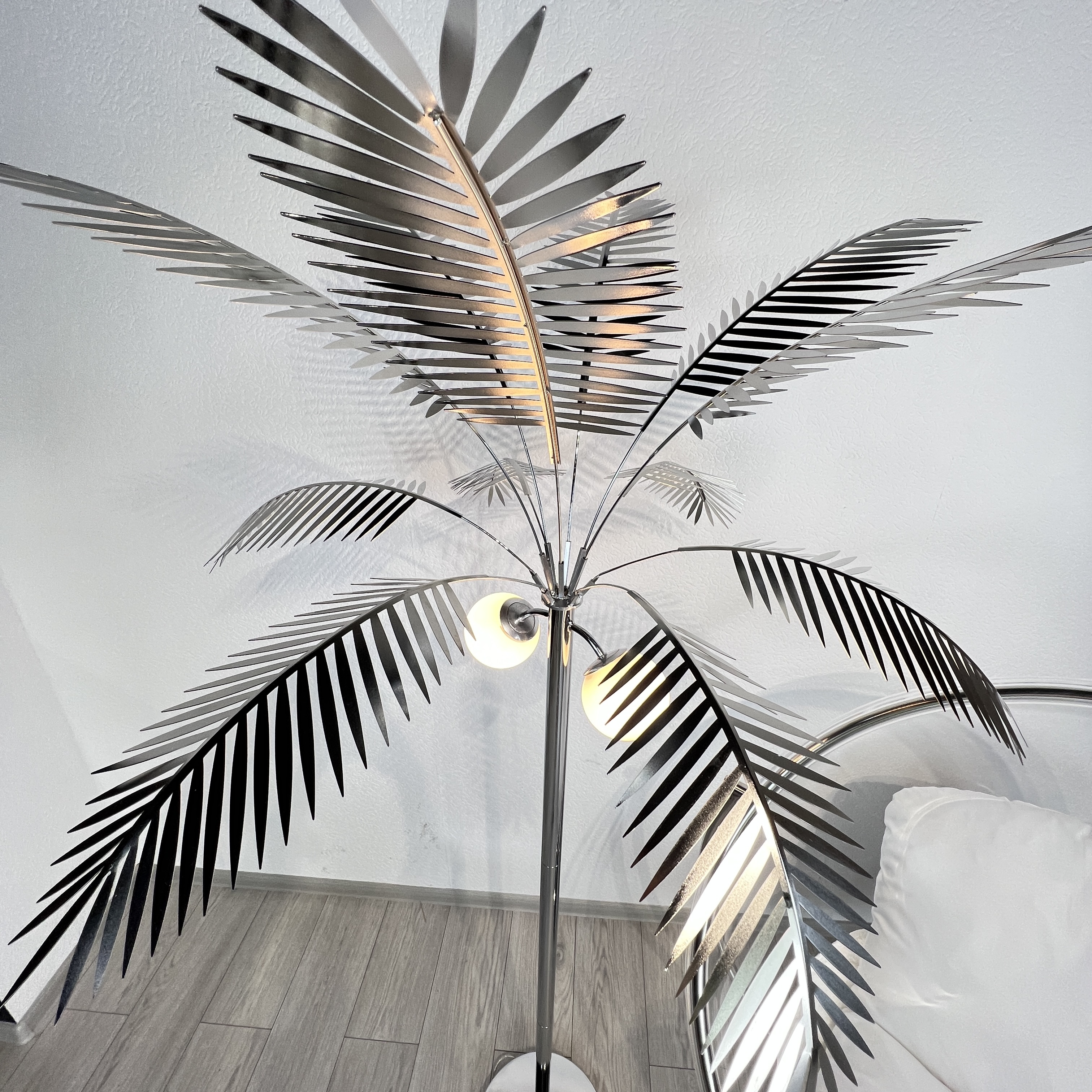 Торшер Palmyra Palm Tree Lamp Chrome By Imperiumloft