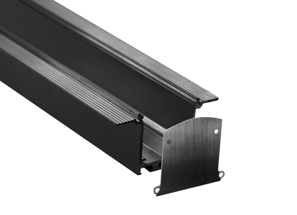 Встраиваемый алюминиевый профиль под шпаклевку Donolux DN18519H3RAL9005