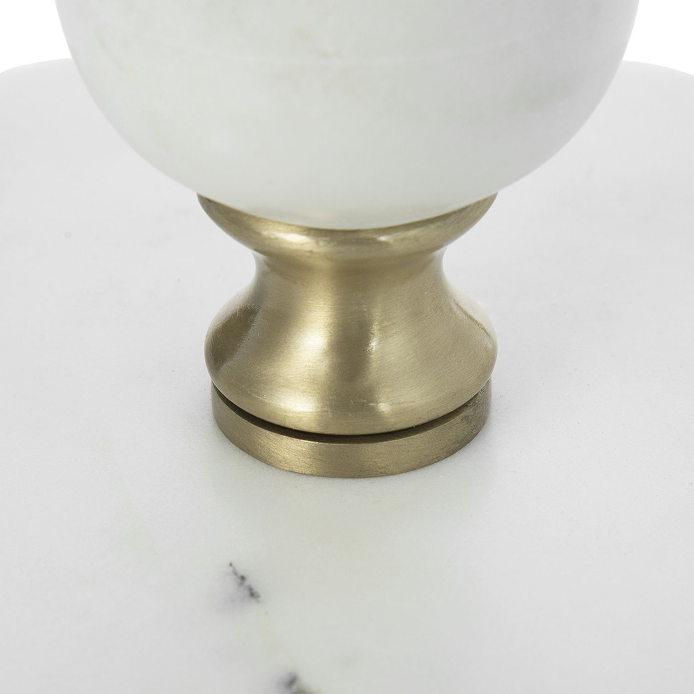 Столик интерьерный с белым мрамором Glasar 85583