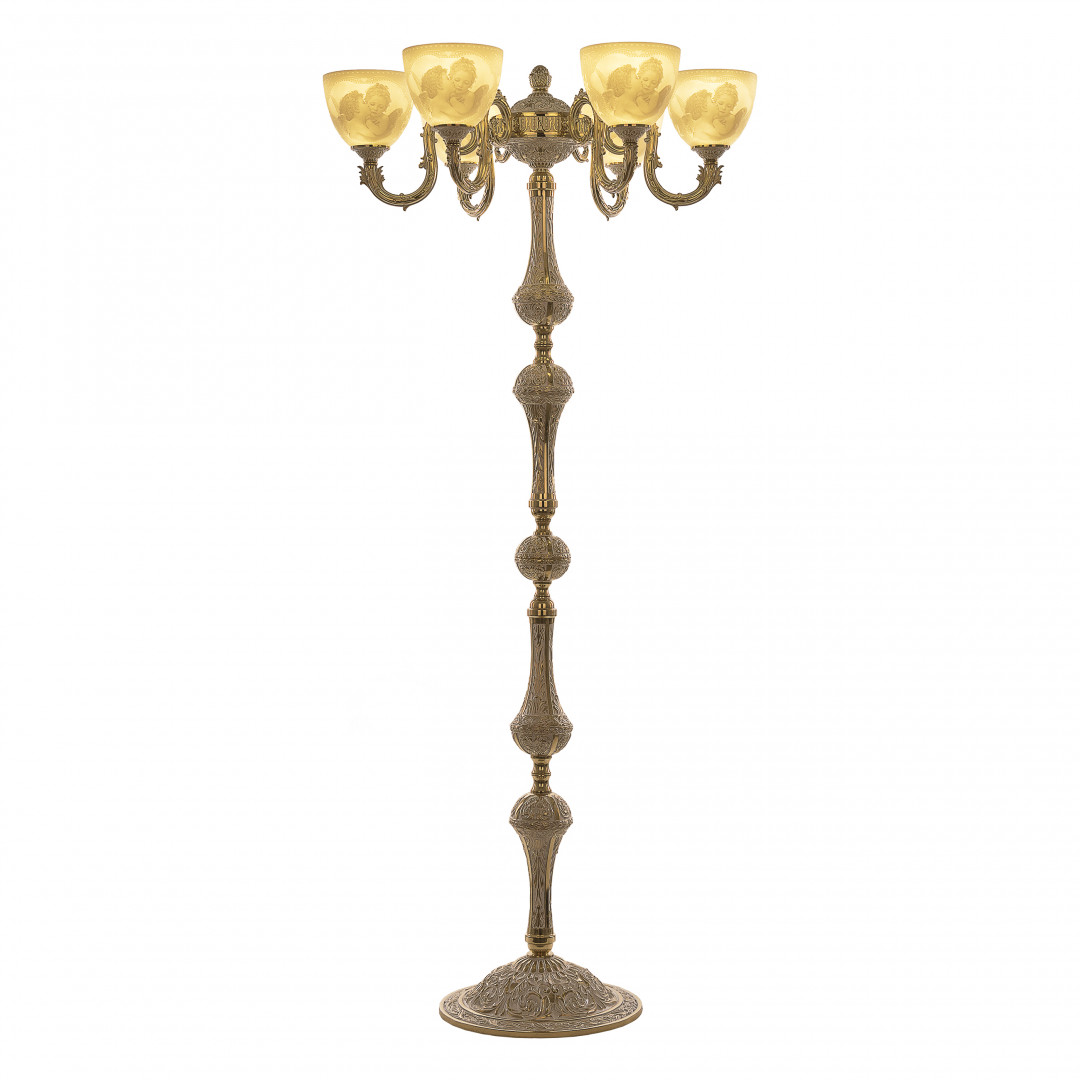 Торшер бронзовый 72003T/6/175 GW P1 U Angel