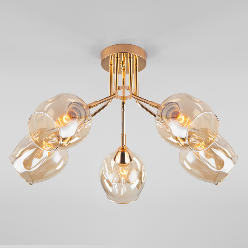 Люстра на штанге Eurosvet 30164/5 золото