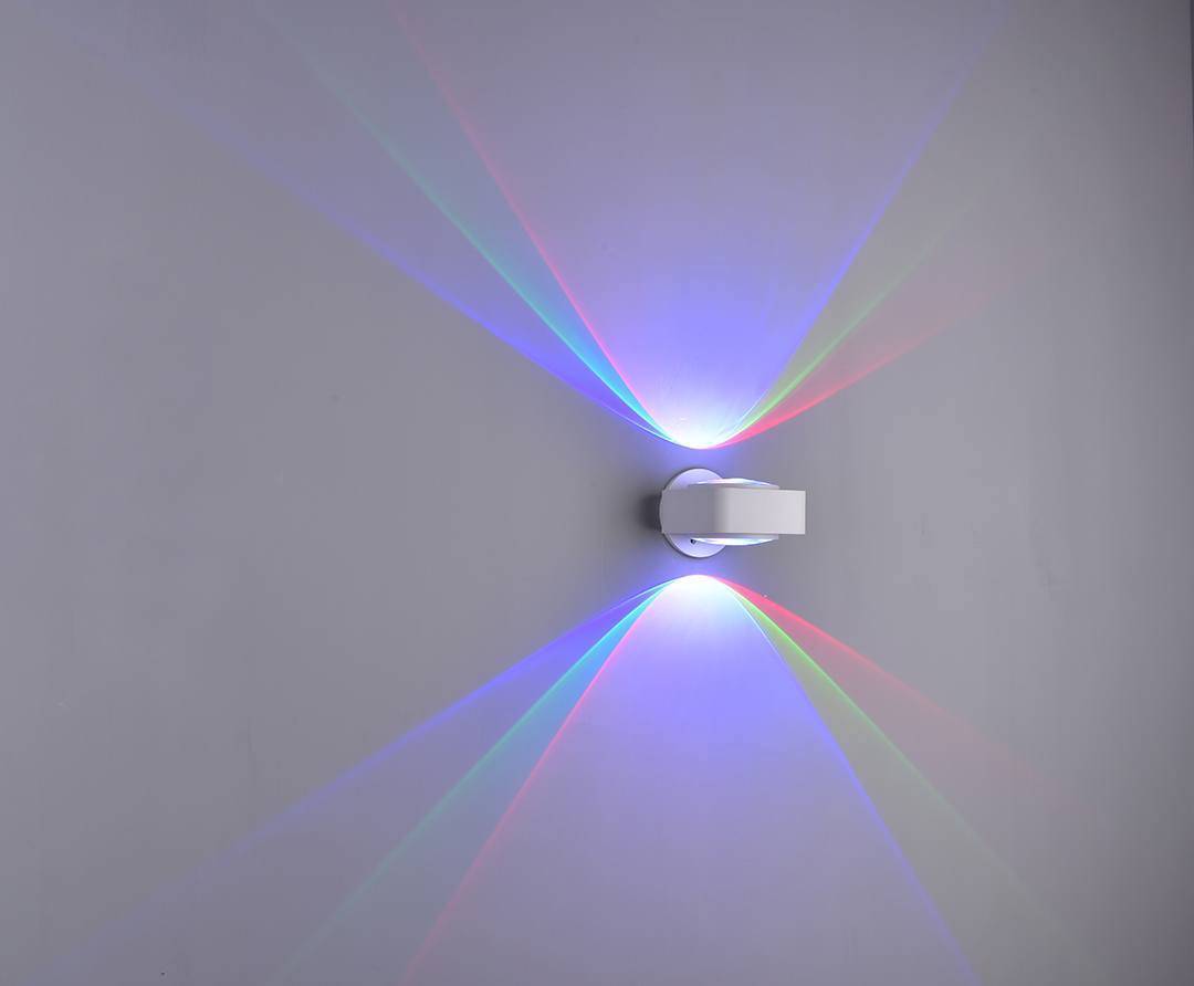 Светильник настенный DesignLed GW-1025-6-WH-RGB