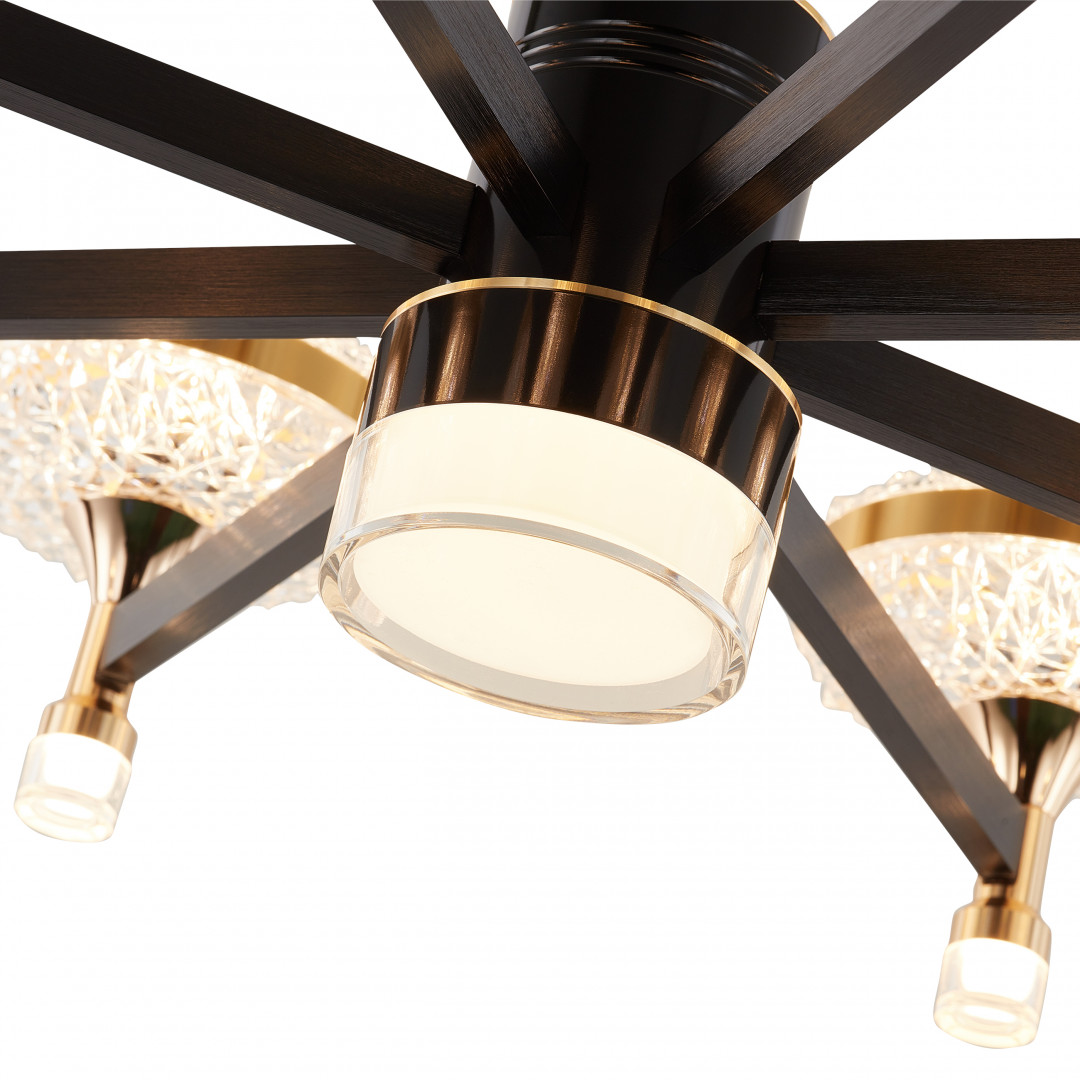 Люстра светодиодная 273059/8 BK/GD Arte Milano