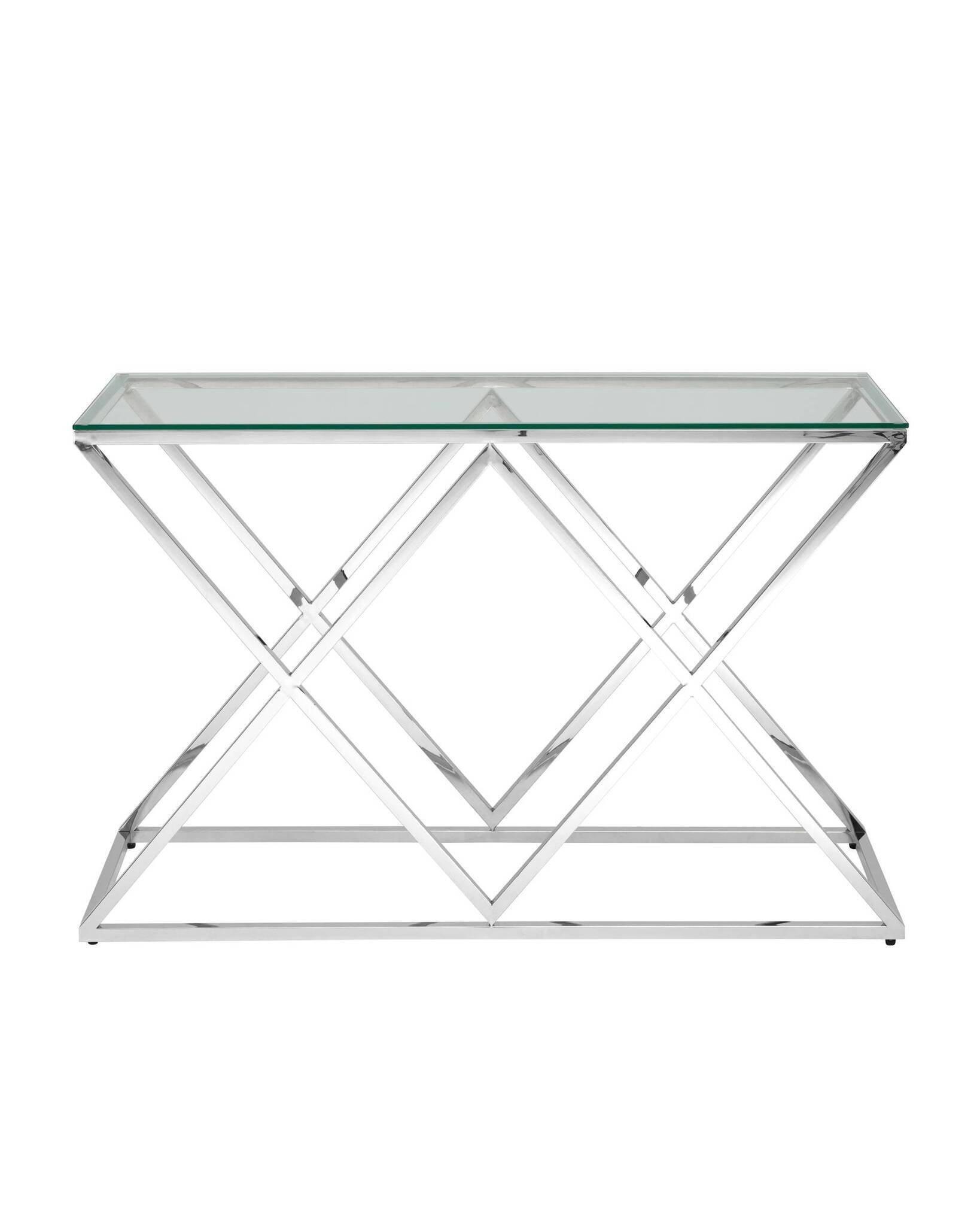 Консоль ИНСИГНИЯ 120*40 серебро Stool Group