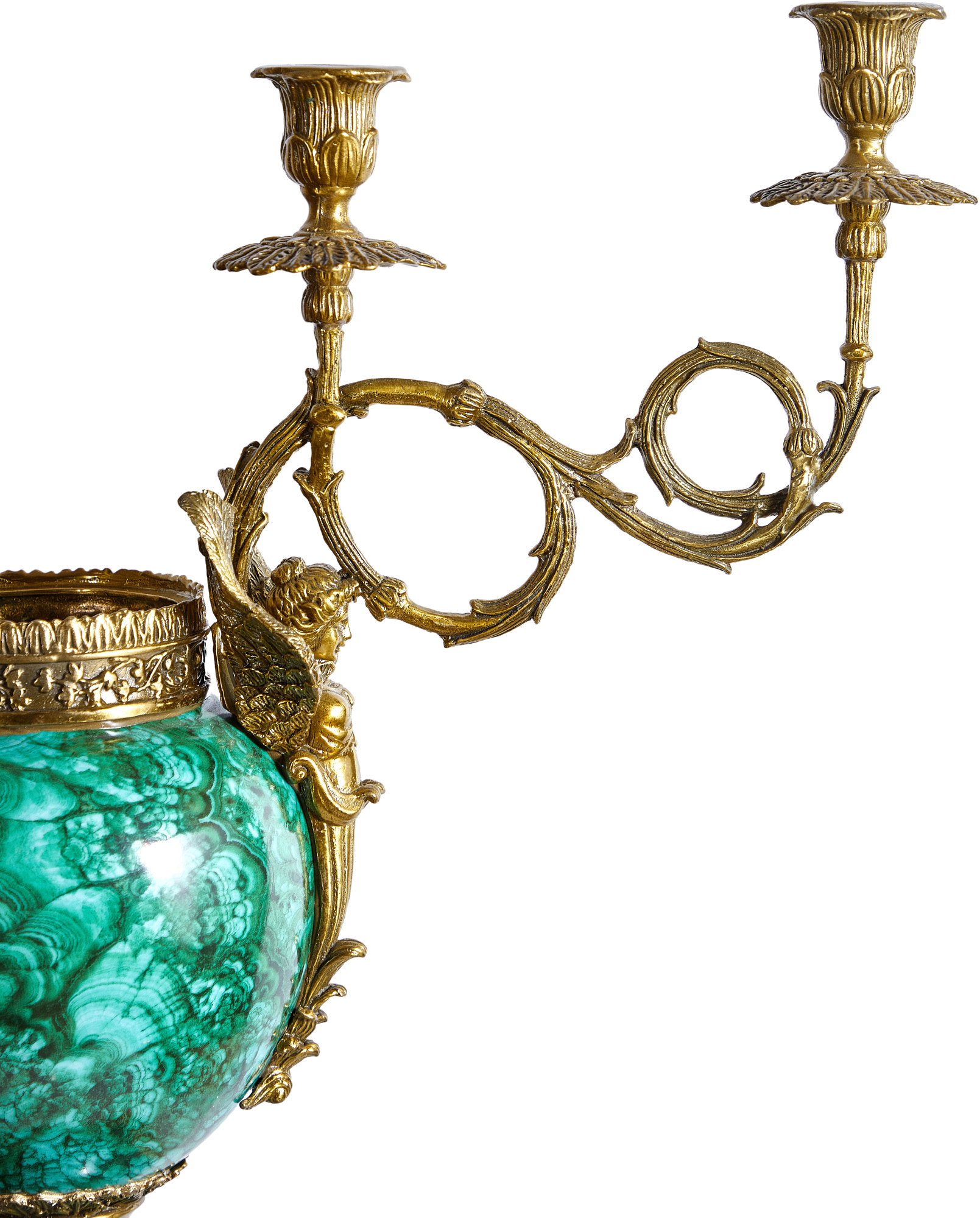 Подсвечник в виде вазы Glasar J373C/LG2549E/1