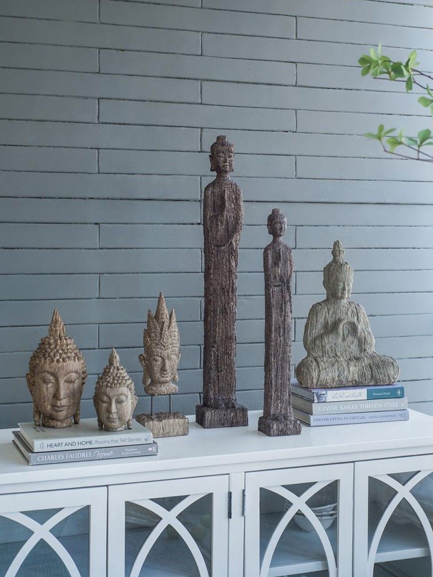 Фигурка Голова Будды Glasar 73631