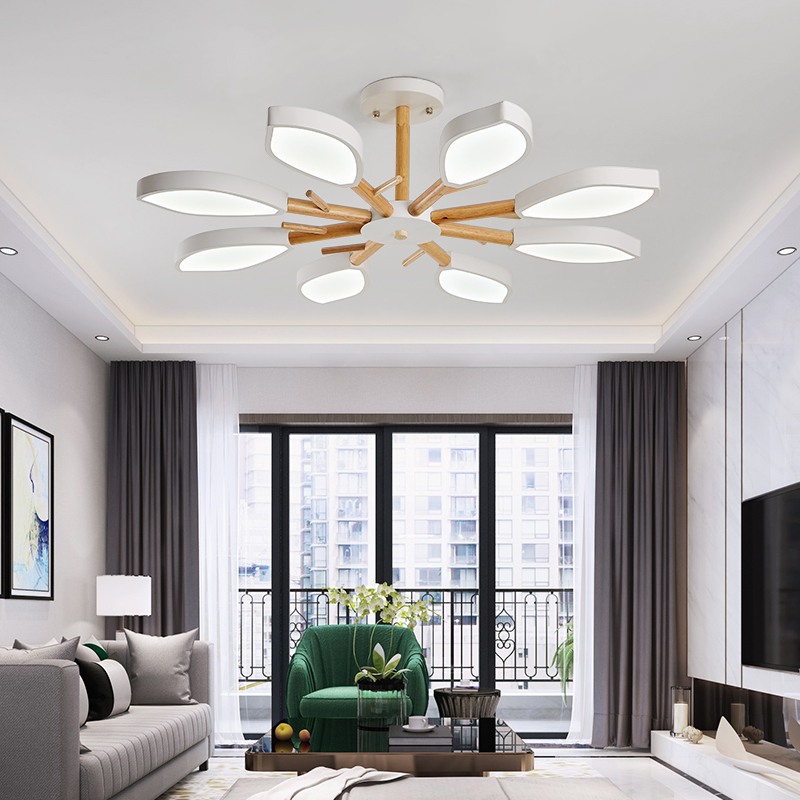 Подвесная люстра FRIM L8 Green by ImperiumLoft