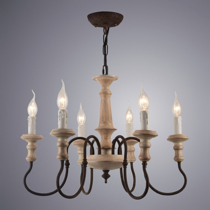 Подвесная люстра Arte Lamp A1700LM-6BR