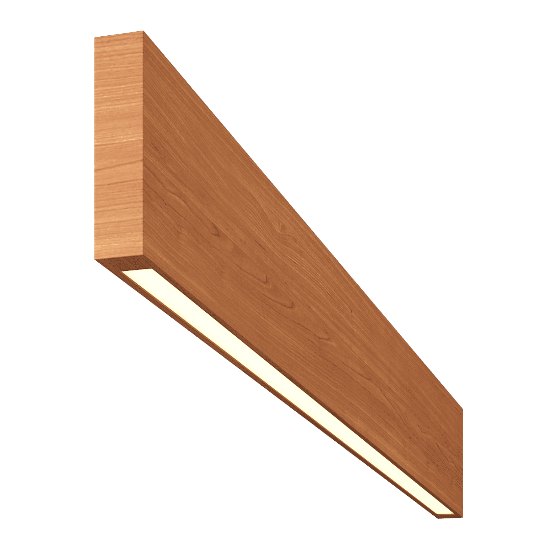 Светильник из массива (груша) Lumker W20-GRUSHA-80-14