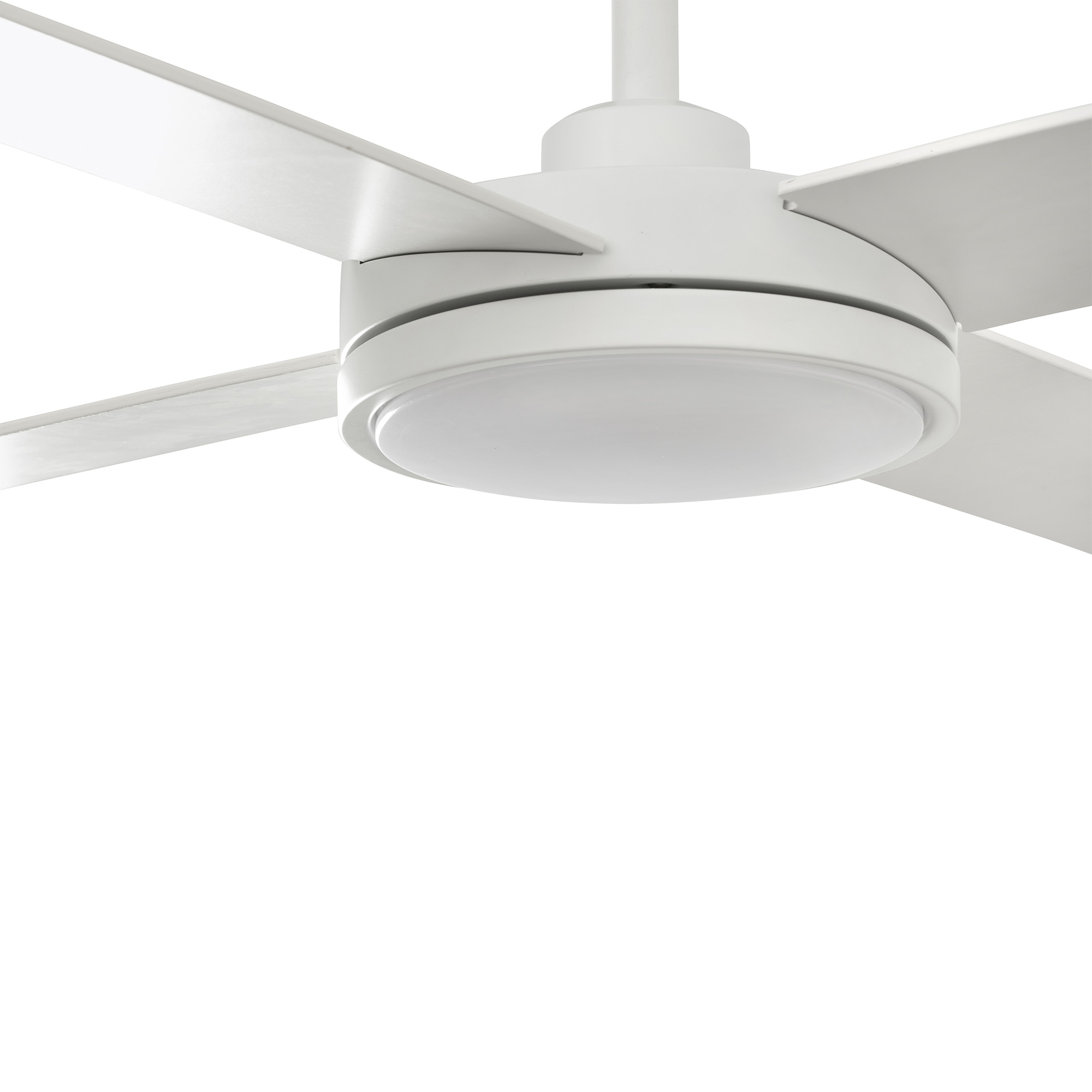 Потолочный вентилятор SAINT Ш1320MM белый 4 PALAS белый 24W CCT Faro