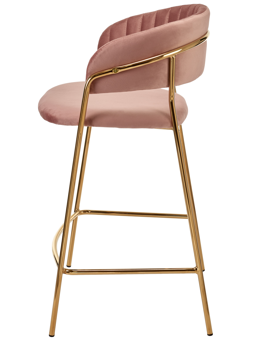 Стул полубарный Turin пудровый Bradex Home FR 0163