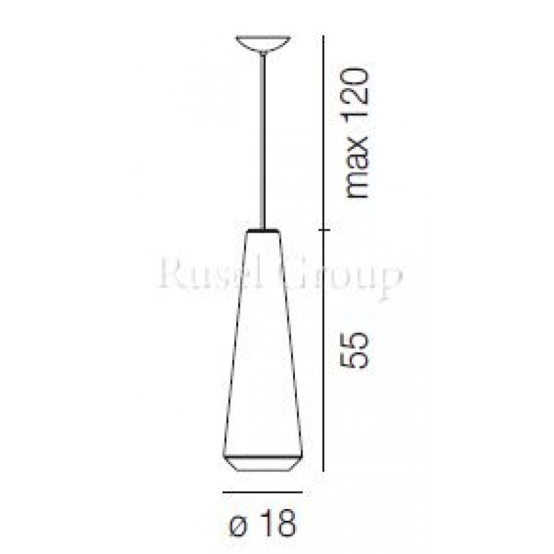 Подвесной светильник Vistosi WITHWHITE SP P