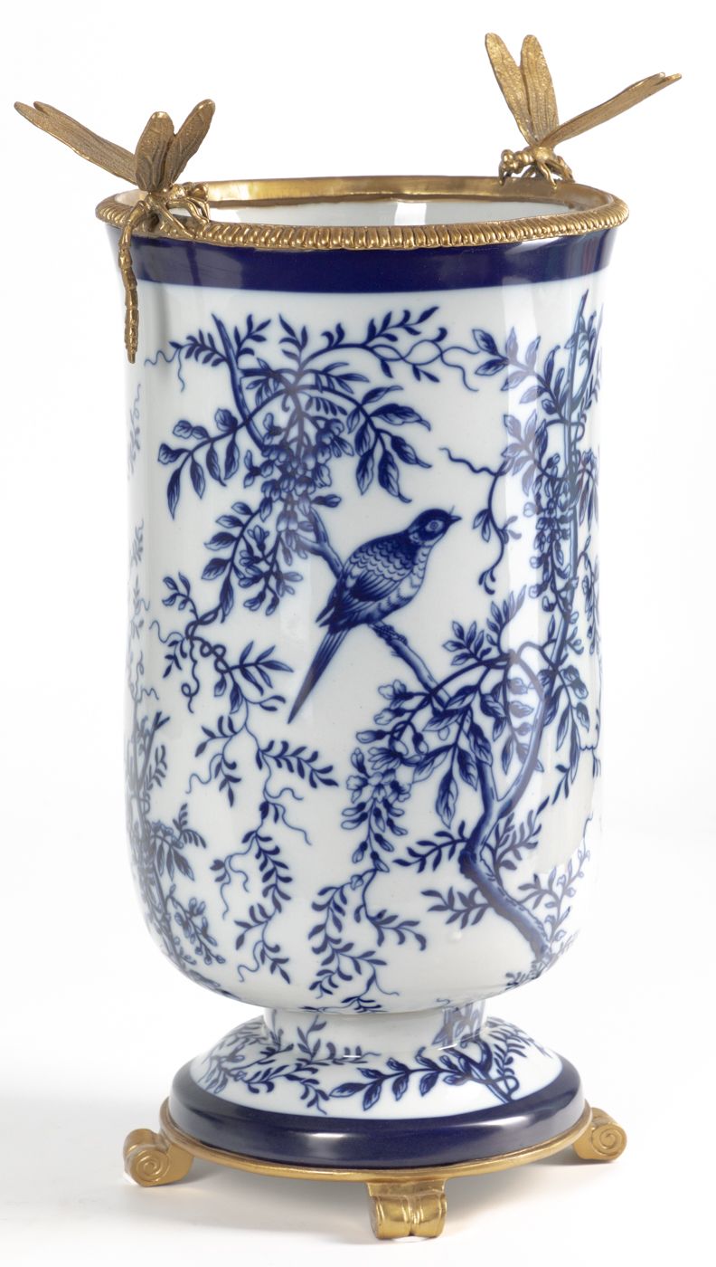 Ваза со стрекозами Glasar A1255H/HQEN1611