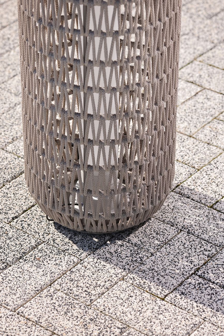 Светильник уличный серый Garda Decor 39AR-SVET-246 SER