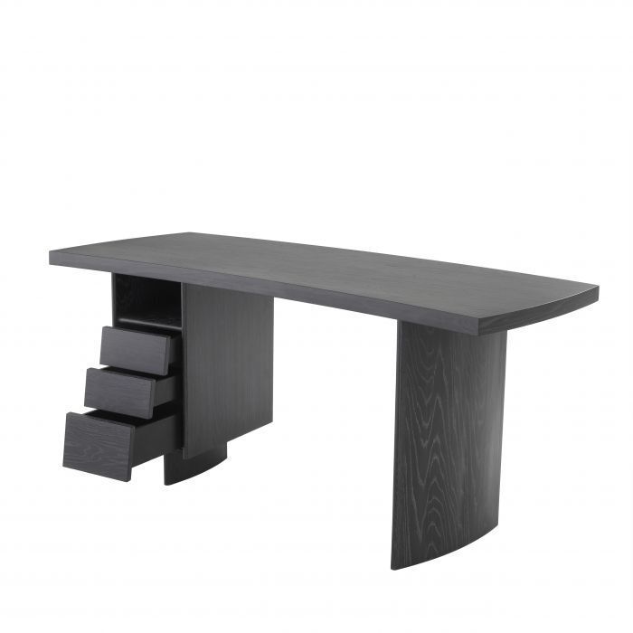Письменный стол Eichholtz Virage charcoal grey crown oak veneer 114462