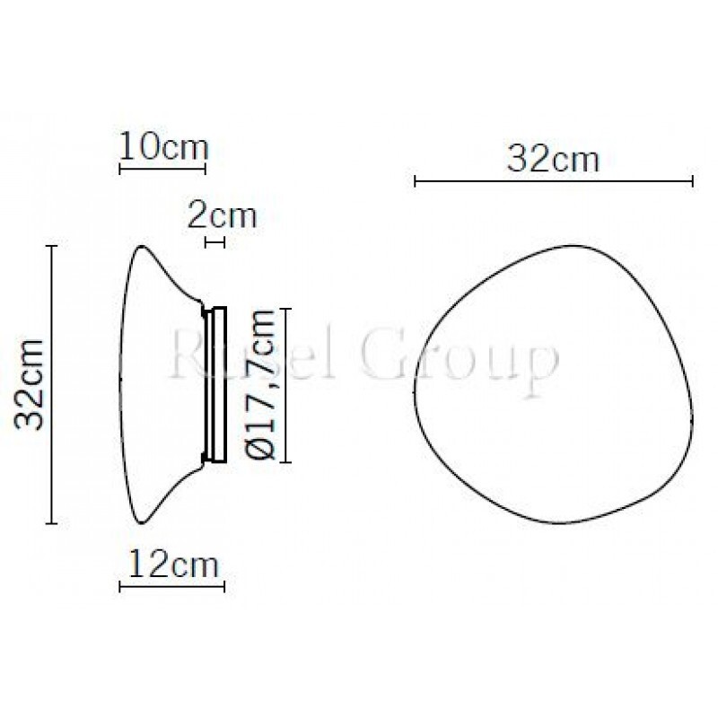 Настенно-потолочный светильник Fabbian Lumi Mycena F07 G15 01