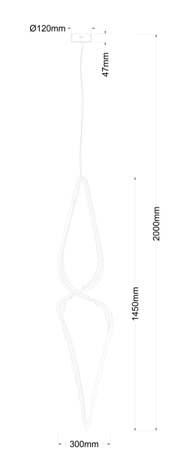 Подвесной светильник Fluorite FL1159-1P3