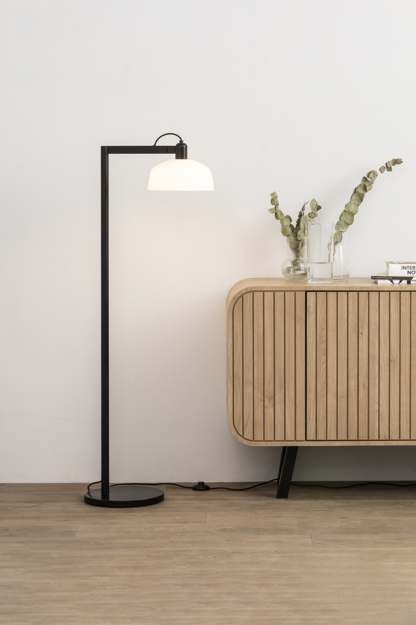 Белый торшер Tatawin 1xE27 Faro