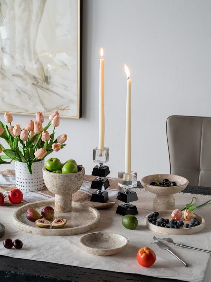 Чаша из мрамора Glasar 86453