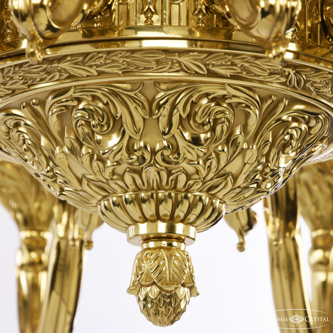 Люстра бронзовая 72301/12/300 G