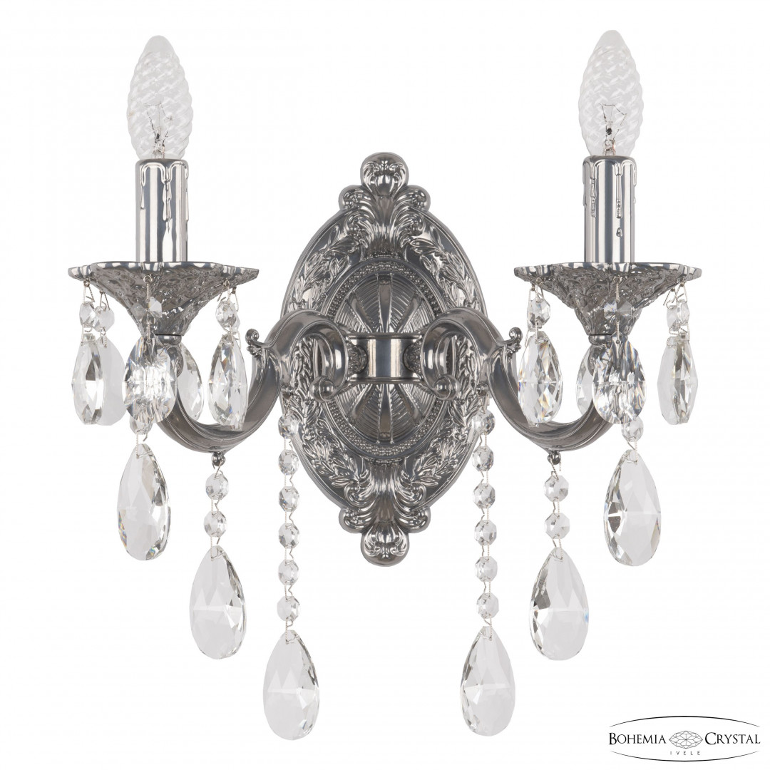 Бра хрустальные AL7801B10/2/175 B CG Bohemia Ivele Crystal