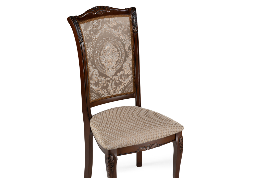 Стул деревянный Woodville Керия бежевый / вишня 499601