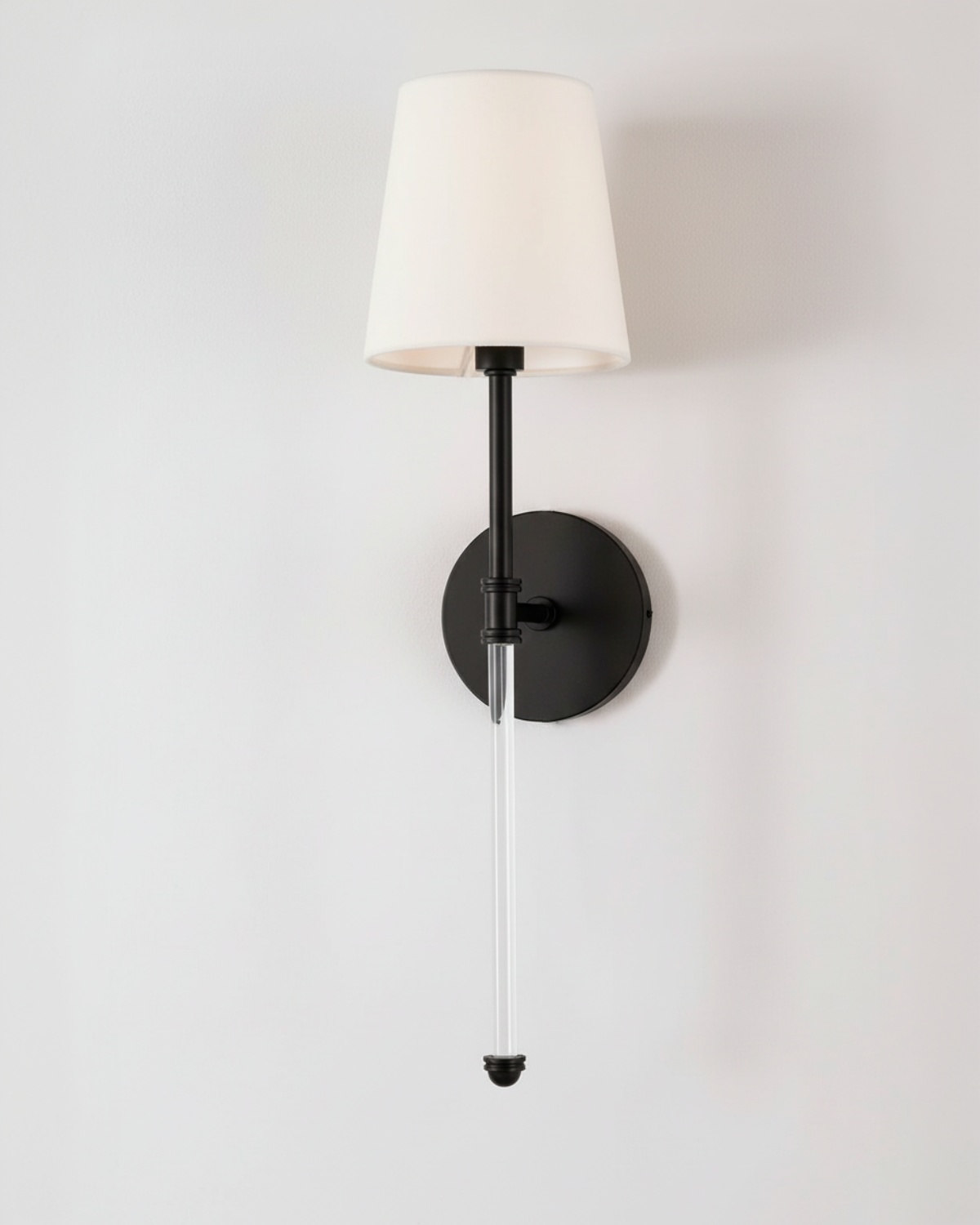 Чёрное бра Камилла Louvre Home JJ10668-1WC