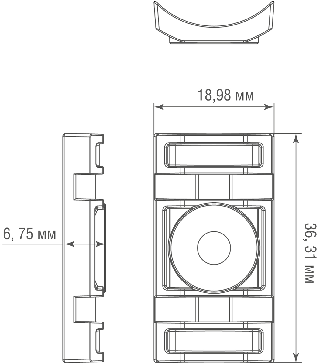 Комплект накладной для светильников Donolux Surface Mounting Kit DL20355, DL20356